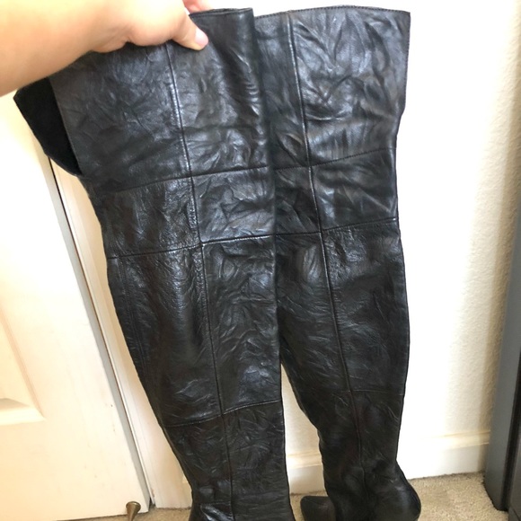 Report Signature Fairfax OTK boots black sz 6.5 - Picture 9 of 12